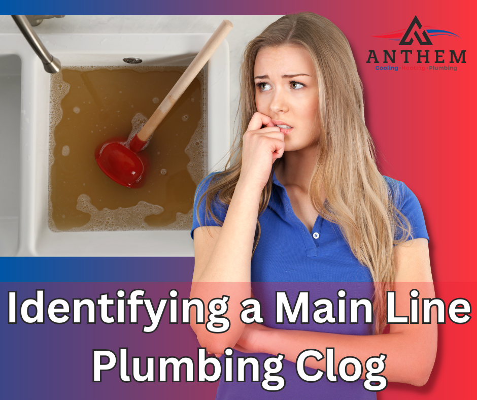Identifying a Main Line Plumbing Clog